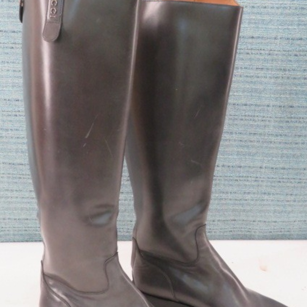 Gucci Beatriz Equestrian Riding Boots